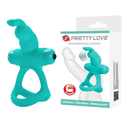 Vibracinis penio žiedas Pretty Love – 10 režimų | Penio žiedai su vibracija
