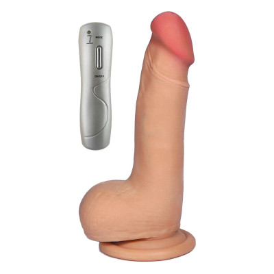 CyberSkin vibratorius Ares 6" – 7 režimai, stiprios vibracijos