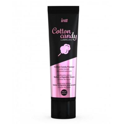 Vandens pagrindo lubrikantas Cotton Candy 100 ml – saldus ir saugus