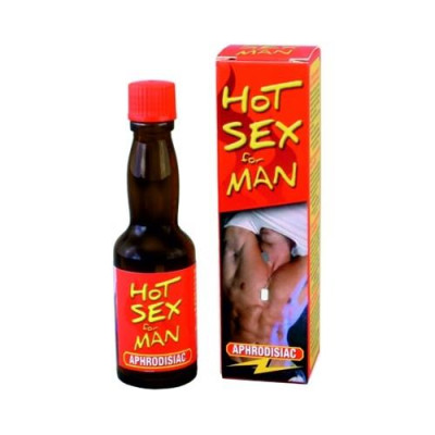 Hot Seksas vyrams 20 ml — skystas maisto papildas potencijai