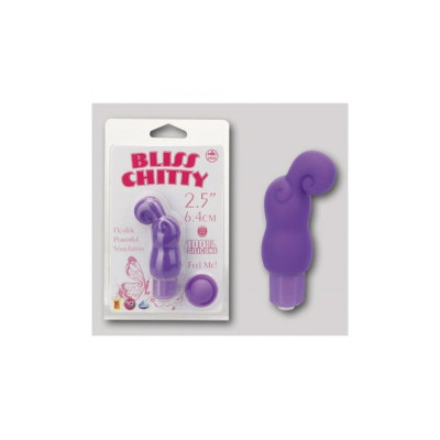 Mini vibratorius xBLISS Chitty — silikoninis, 10 funkcijų, 6,4 cm