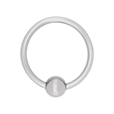 Penio žiedas Acorn 30 mm – sidabrinis, nerūdijančio plieno