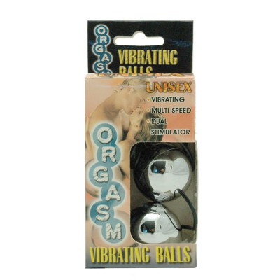 Vibracinis meilės kamuoliukas „Orgazmo“ – sidabrinis | Kamuoliukai su vibracija
