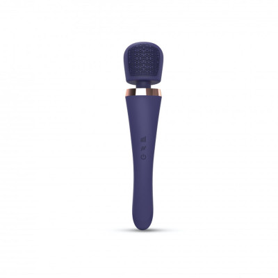 Masažuoklis Brush Crush – vidurnakčio indigo | 20 režimų, 8 lyg.