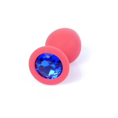 Analinis silikoninis kaištis su deimantu, vidutinis | MyLove Toys