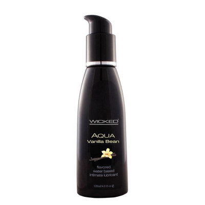 Vandens pagrindo lubrikantas vanilės skoniu Wicked Aqua 120 ml
