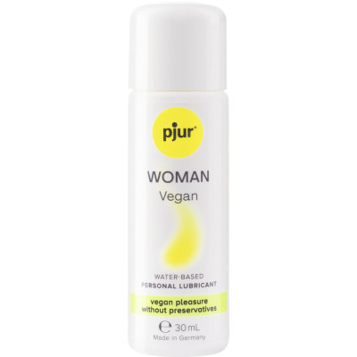 Vandens pagrindo lubrikantas pjur WOMAN Vegan 30 ml – veganiškas