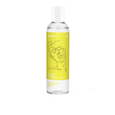 Vandens pagrindo lubrikantas Gentle Men 300 ml — neutralus