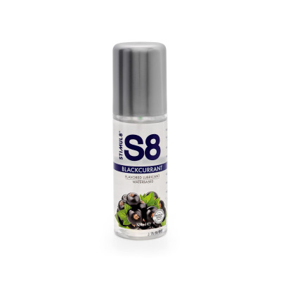 Skoninis vandens lubrikantas S8 — Juodieji serbentai, 125 ml