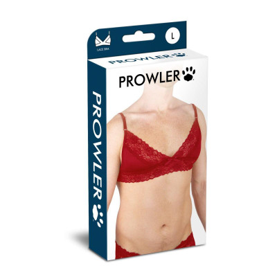 Nėriniuota liemenėlė Prowler – raudona, didelė | Apatinis Trikotažas