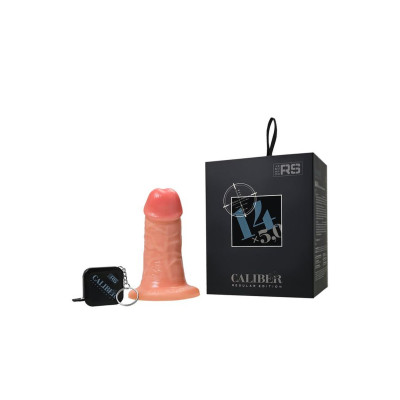 Realistiškas dildo su siurbtuku Kalibras 14x5 cm | RealStick