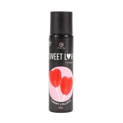 Valgomas lubrikantas Vyšniųledo saldainis 60 ml | Sweet Love