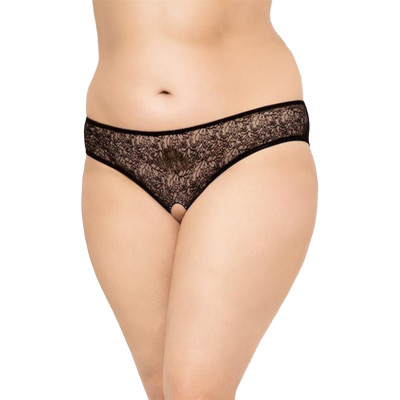 Kelnaitės String 2467 XL – juoda | Apatinis Trikotažas