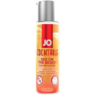 System JO H2O skonis lubrikantas „Kokteiliai“ 60 ml — vandens pagr.