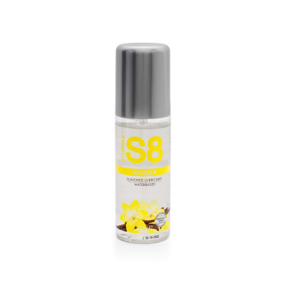 Vandens pagrindo skoninis lubrikantas Vanilė 125 ml (S8)