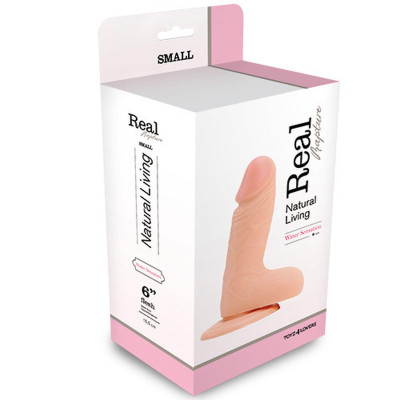Dildo-REALISTIC DILDO REAL RAPTURE FLESH 6"