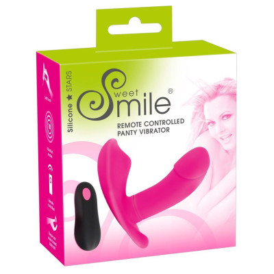 Kelnaičių vibratorius Sweet Smile — įkraunamas G taško ir klitorio stimuliatorius