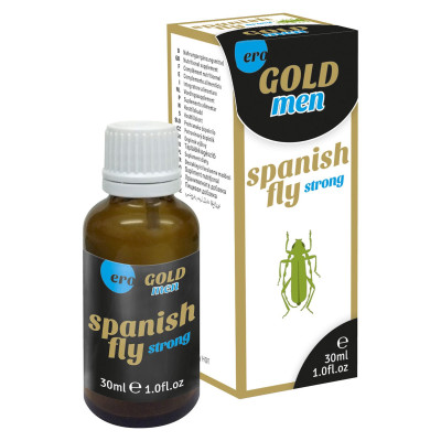 Spain Fly Gold 30 ml — maisto papildas vyrams stipriems lašams