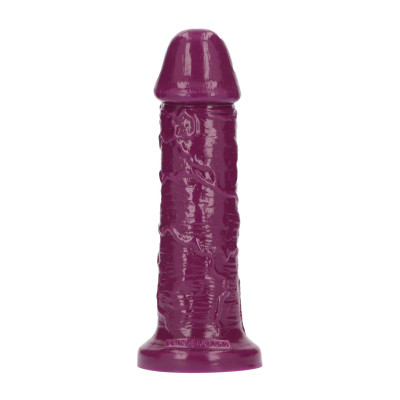 Realistinis dildo su gervuogių kvapu, 25 cm – siurbtuko baza