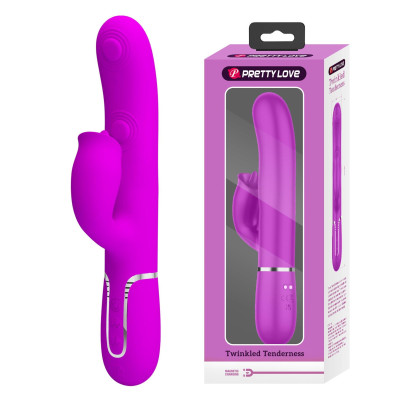 Pretty Love Gigi triušiukas vibratorius – 7 vibr. ir 7 laiž.