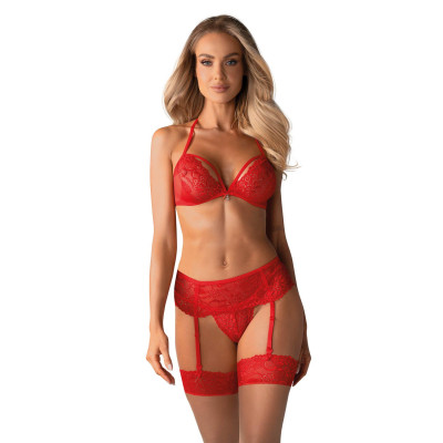 Bielizna-838-SEG-3 komplet 3-częściowy S/M