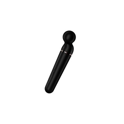 Satisfyer Planet Wand-er — juodas su rožiniu auksu | Masažuoklis