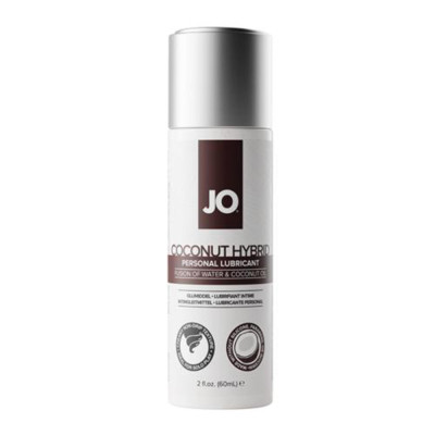 Hibridinis lubrikantas su kokosų aliejumi 60 ml — System JO Baltas