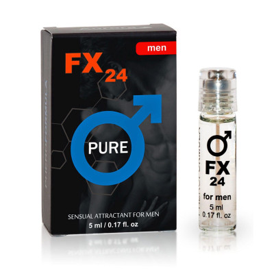 Feromonai vyrams FX24 5 ml — neutralus rutulinis aplikatorius