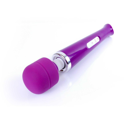 Magic Massager Wand USB – masažuoklis, 10 funkcijų, violetinis
