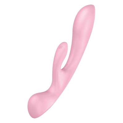 Vibratorius-kiškučiukas Satisfyer Triple Oh – 3 varikliai, IPX7