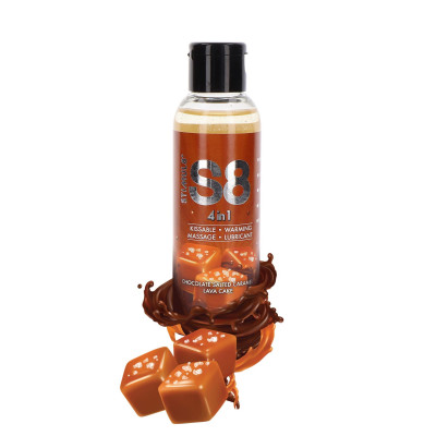 Deserto S8 4 viename šokoladinis lubrikantas 125 ml | Skoninis lubrikantas
