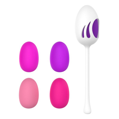 Kegelio kamuoliukas (rožinis–violetinis) – kamuoliukai be vibracijos
