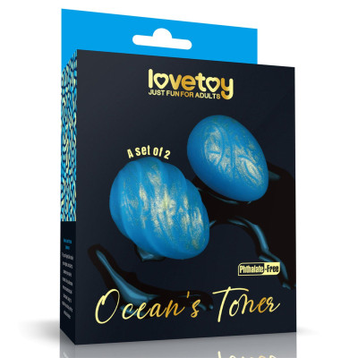 Kamuoliukai dubens dugno treniruotėms – Ocean's Toner rinkinys