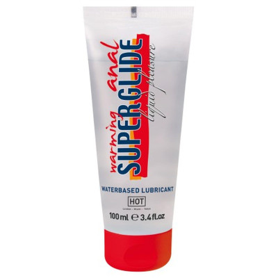 Analinis lubrikantas Superglide šildantis 100 ml – vandens pagrindo