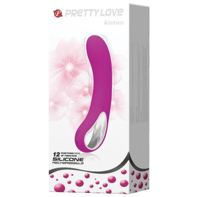 G taško vibratorius Pretty Love Alston USB – 12 režimų
